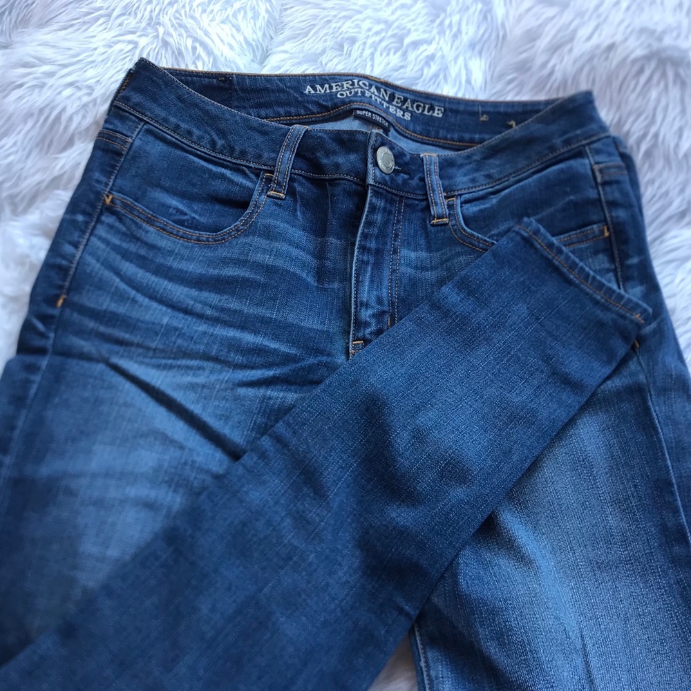 Medium wash jeans